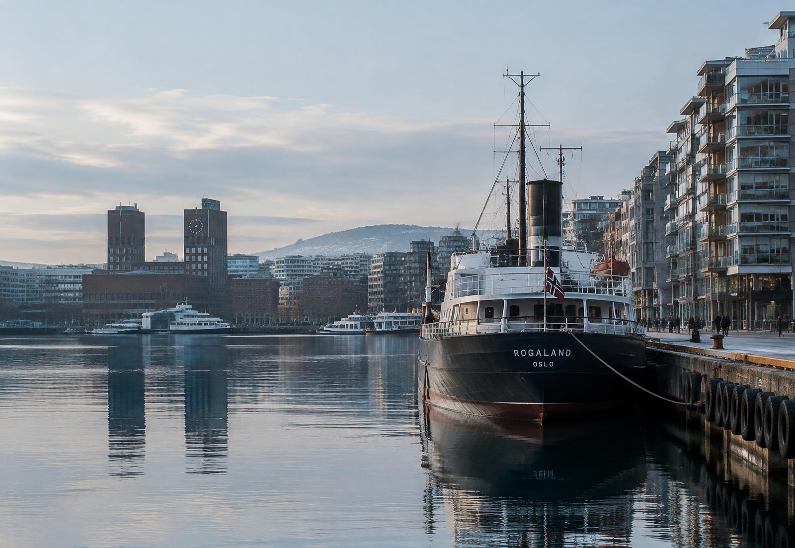 Oslo harbour waterfront